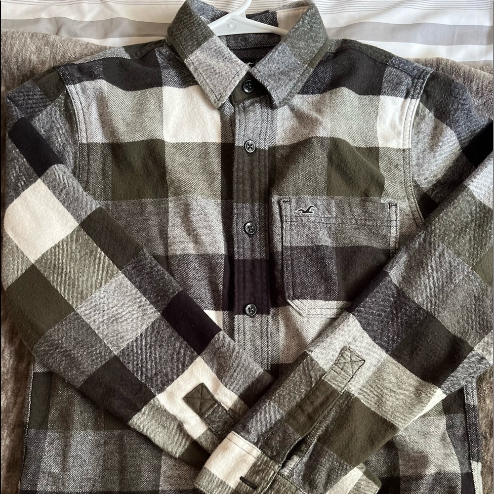 Plaid flannel shirt